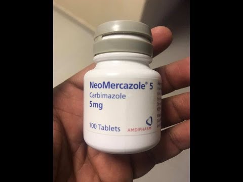 نيوميركازول اقراص لعلاج زيادة نشاط الغدة الدرقية Neomercazole Tablets