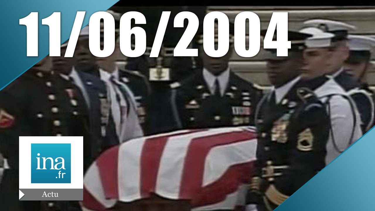 20h France 2 du 11 Juin 2004 - Obsèques de Ronald Reagan | Archive INA