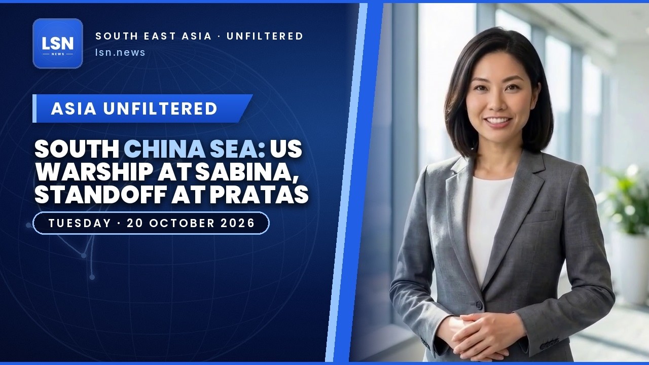 South China Sea: US warship at Sabina, standoff at Pratas
