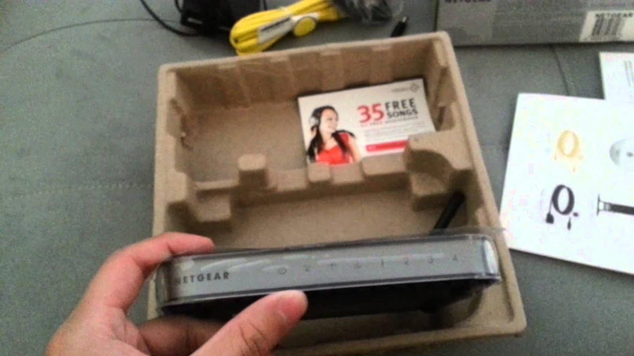 Wireless Router Unboxing Unboxing Netgear Wifi Router - YouTube