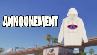 We have a Announcement