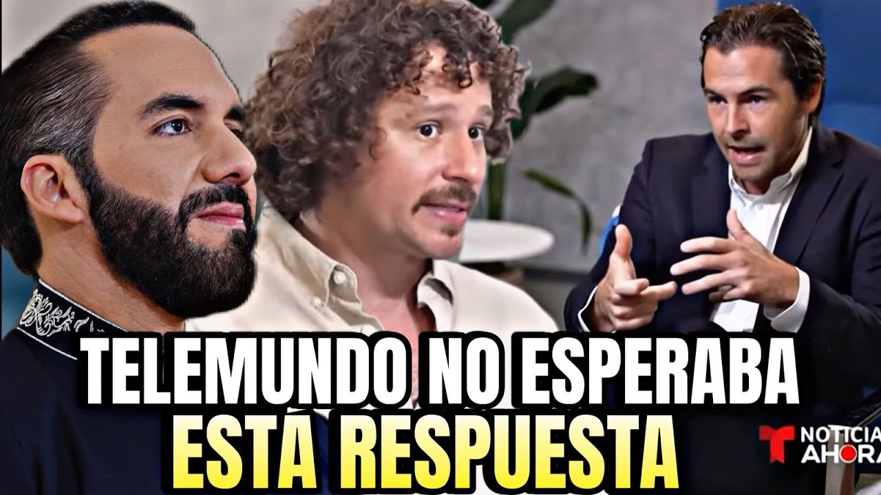 Periodista de TELEMUNDO quiso que Luisito Critique a Bukele y esta fue su respuesta😱