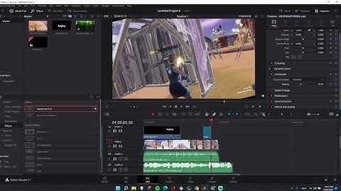 How to do a dark zoom in effect (NO PLUGINS NEEDED) Davinci Resolve 17