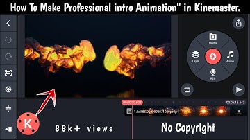 How To Make Intros For YouTube Videos (FREE & Easy) | YouTube Intro Maker 2023 | Kinemaster Tutorial