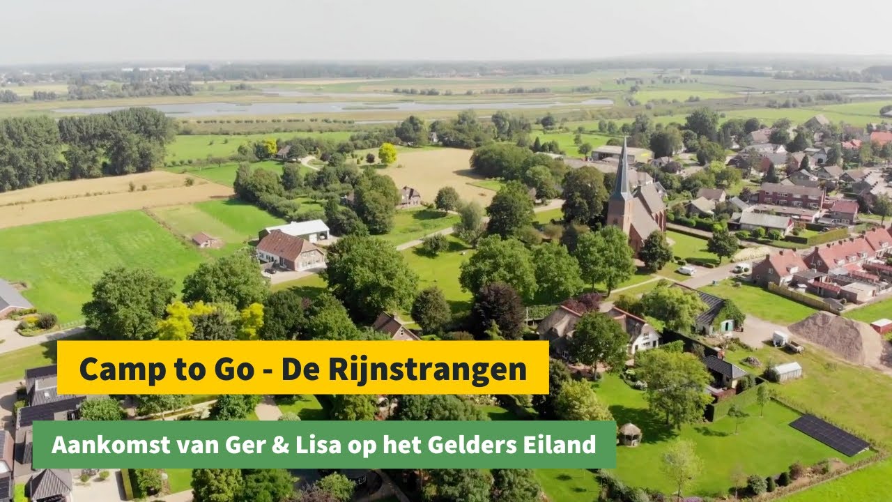 Camp To Go | Aankomst van Ger & Lisa op Kleine Camping De Rijnstrangen
