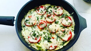 Быстрая Запеканка из Кабачков на сковороде.★ Вкусно. Просто. Быстро. ★Жареные кабачки!