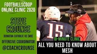 10-Minute Clinic 2020: Steve Crounse | DeMatha HS (MD) | Offensive Coordinator screenshot 2
