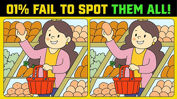 Sharpen Your Mind with This Impossible Spot the Difference Test