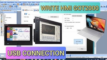 GT Designer3 : How to Download / Write Program to HMI GOT2000 mitsubishi