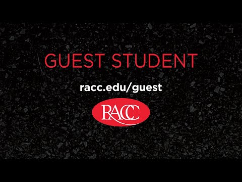 Expanded guest student online classes at RACC.