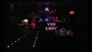 Niviro  The Ghost  Strace Halloween 2025 Light Show