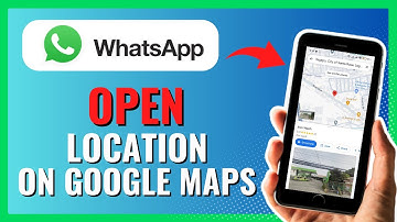 How to OPEN WhatsApp Location in Google Maps 2024!