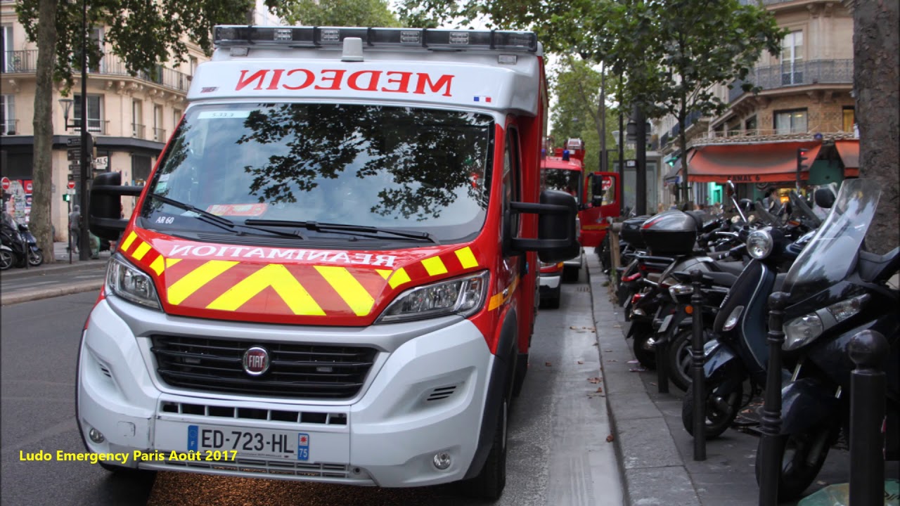 Pompiers de Paris Intervention Fuite de Gaz ( risque