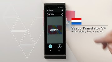 Vasco Translator V4 Handleiding: Hoe werkt de functie foto vertaler?