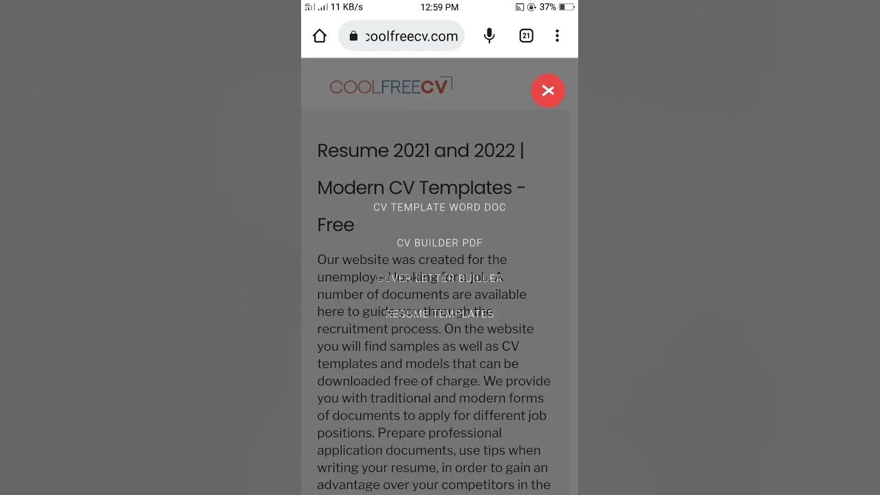 create-cv-online-free-shorts-trending-youtubeshorts-youtube
