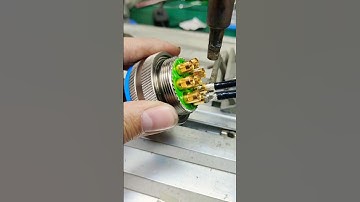 how to use automatic soldering iron?  #satisfying #automaticsolderingiron #diyelectronics #howto