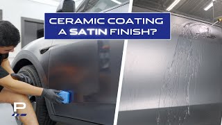 CERAMIC COATING A SATIN Tesla Model Y?