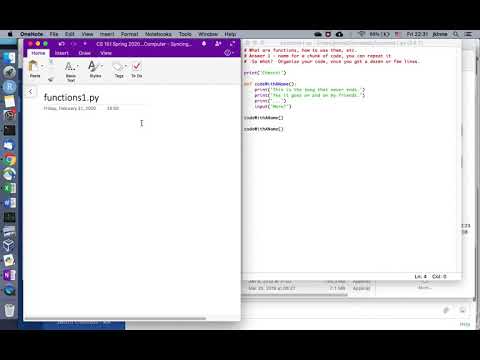CS 151 Spring 2020 Chapter 3 Functions 1