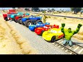 GTA V Epic New Stunt Race For Car Racing Challenge by Trevor and Shark #9999