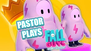 Pastor Plays Fall Guys  First Win!