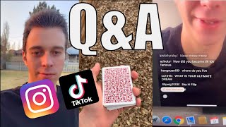 Q&A - Instagram and TikTok