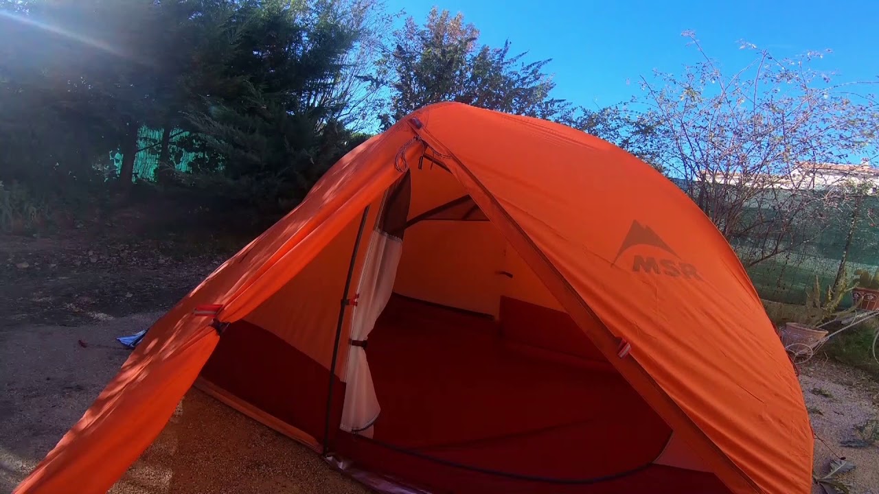 MSR Access 2 Montage sous pluie