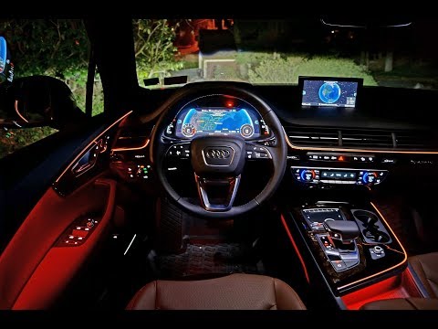 2019 Audi Ambient Lighting Tutorial Custom Interior You