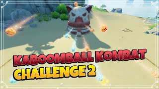 Kaboomball Kombat challenge 2 Event perfect hit guide - Genshin Impact tips and tricks