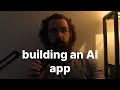 building an AI app devlog | makerlog 3