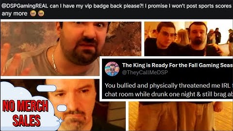 DSP Merch Store CLOSED.. Nobody Clicked Affiliate Links. He Removes Viewer PAID Badge & Beef on X
