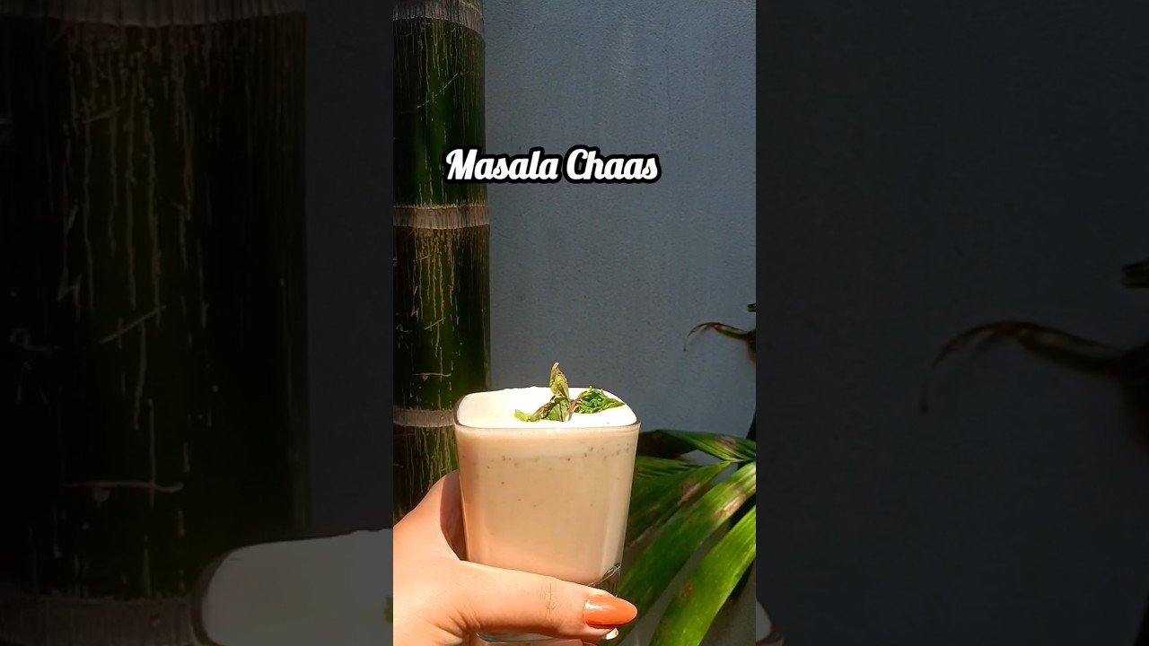 Masala Chaas Butter Milk Summer Drink || 
