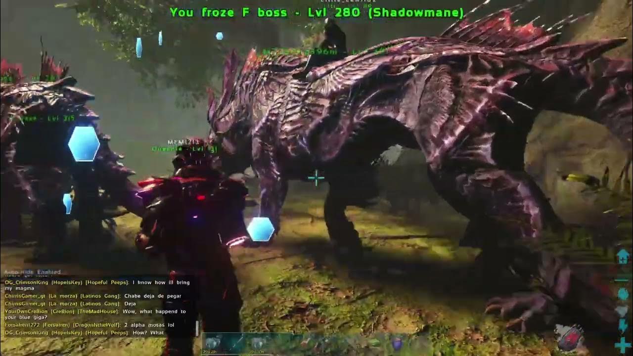 Official Ark Gamma Broodmother, Fjordur Full tribe YouTube