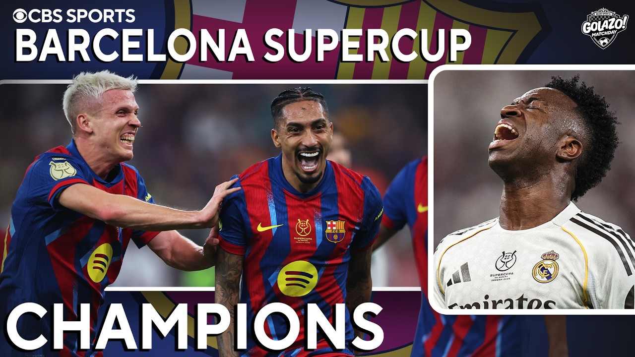 Barcelona DEFEAT Real Madrid in 5-Goal El Clásico | Spanish Super