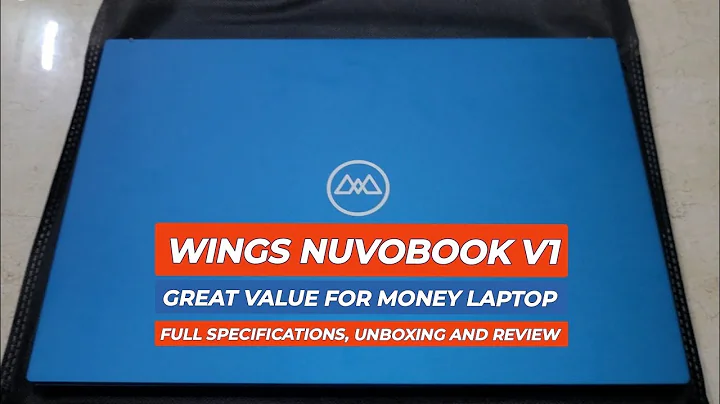 Unboxing and Review: Wings Nuvobook V1 Laptop