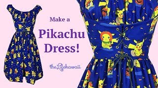 Make a Pikachu Dress or Buy Mine | Butterick Sew Along 6322
