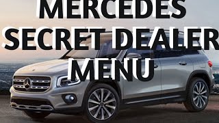 Mercedes MBUX Secret Dealer Mode!