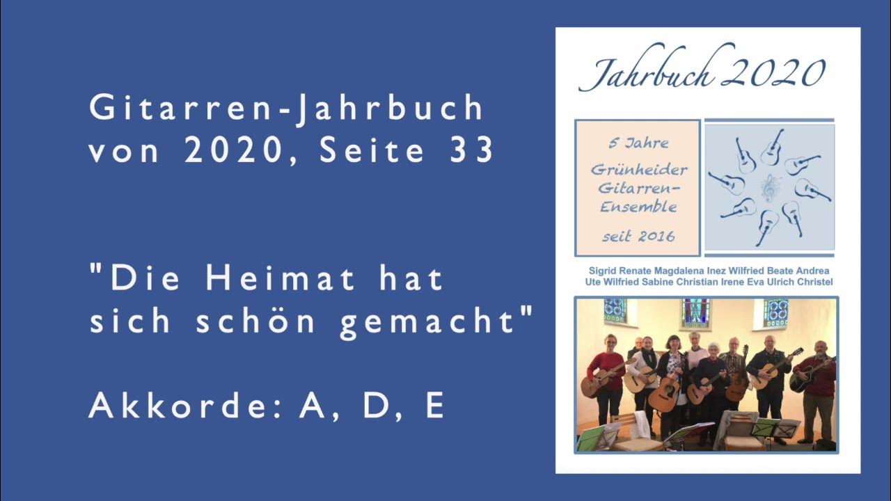 Text Die Heimat Hat Sich Schön Gemacht www.youtube.com