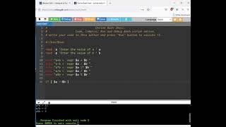Class 5: Arithmetic and Relational operations in Bourne Shell