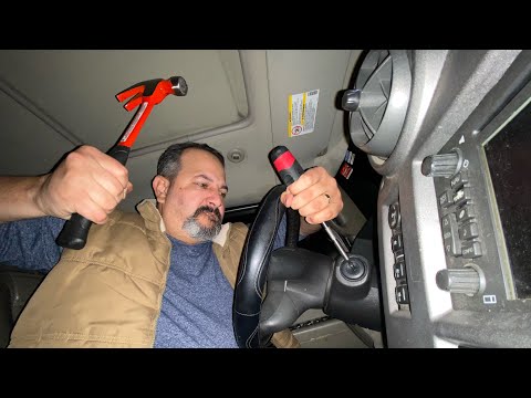 HOW TO FIX YOUR HUMMER H2 KEY STUCK ON IGNITION .