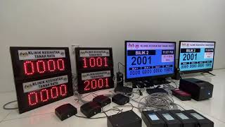 Queue Management System ( QMS ) with TV Display for Klinik Kesihatan Tanah Rata
