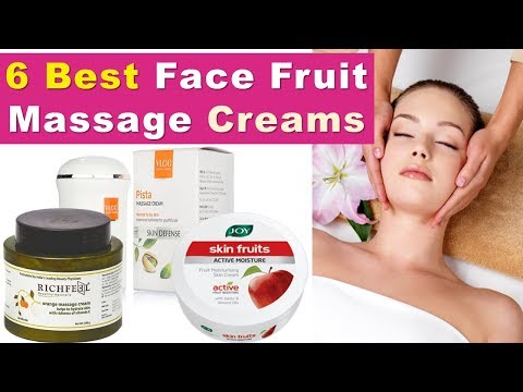 6 Best Face Fruit Massage Creams in