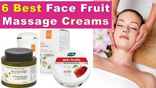 massage fruit cream
