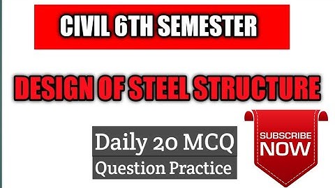 DSS! objective type question Practice ! civil 6th semester