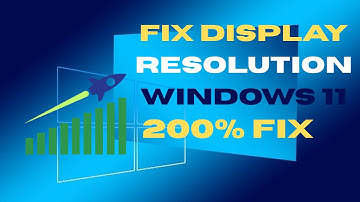 How To Fix Screen Resolution Problem Windows 11 | Easy 2025