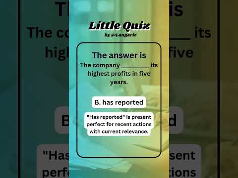 Littlequiz 057 Shortlearning Englishexam Langaire Quiz English Englishquiz Englishgrammar
