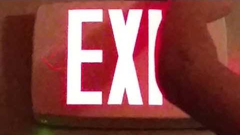 How to install a Exit Sign