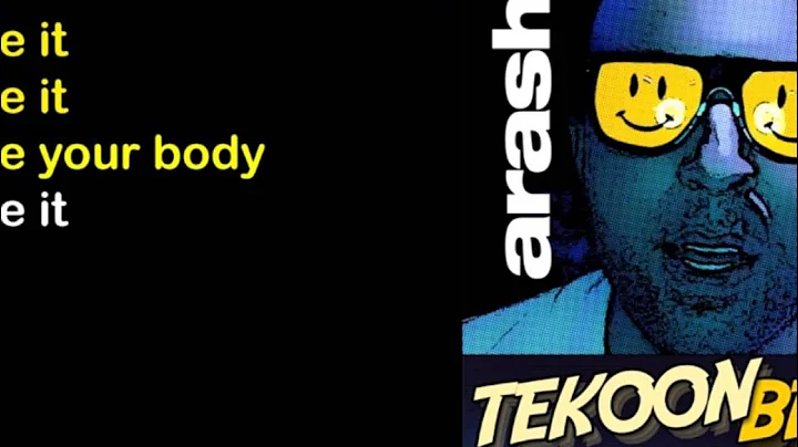 ARASH   - Tekoon Bede - English Translation - Lyrics on screen