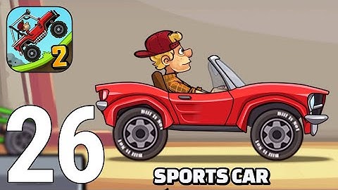 Hill Climb Racing 2 Gameplay Walkthrough Part 26 - Sports Car [iOS/Android Games]