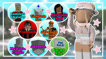 Ranking + Explaining Every Bloxburg Gamepass (Roblox)