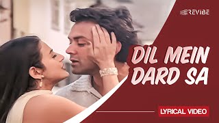 Dil Mein Dard Sa (Lyrical Video) | Udit Narayan | Alka Yagnik | Kranti